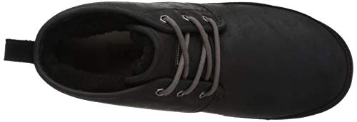 UGG Australia Neumel Waterproof, Botas Modelo Chukka para Hombre, Black Black Black, 43 EU
