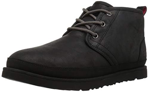 UGG Australia Neumel Waterproof, Botas Modelo Chukka para Hombre, Black Black Black, 43 EU
