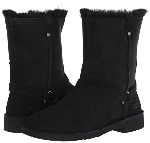 UGG Aveline, Botas clásicas Mujer, Black, 36 EU