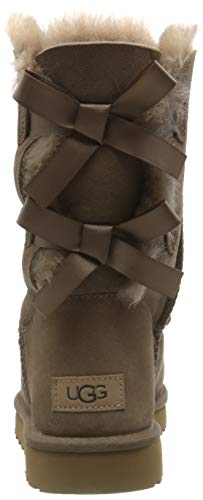 UGG Bailey Bow II, Classic Boot Mujer, Caribou, 37 EU