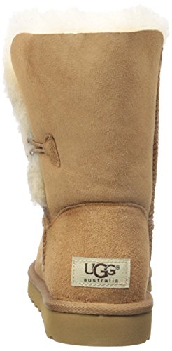 UGG Bailey Button 5803 - Botas Planas Mujer, Beige (Chestnut), 36