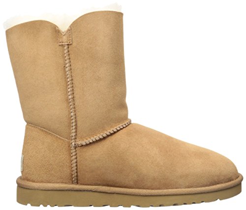 UGG Bailey Button 5803 - Botas Planas Mujer, Beige (Chestnut), 36