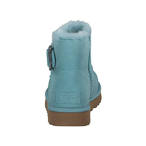 UGG Bailey Fashion Buckle Boot - Botas para mujer, color gris claro, color Azul, talla 37 EU