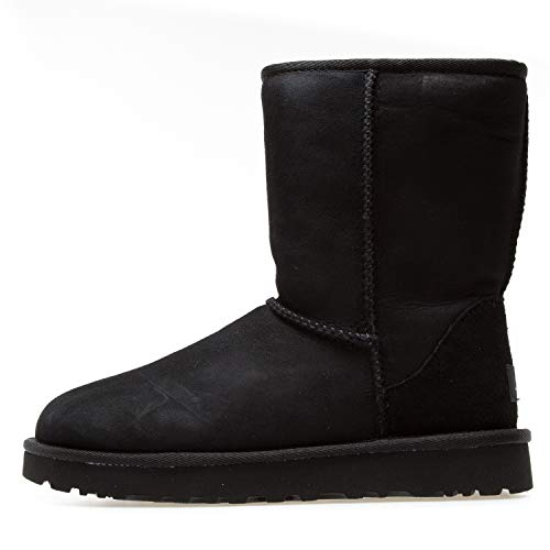 UGG Botas negras para mujer, clásicas, talla 38, color negro