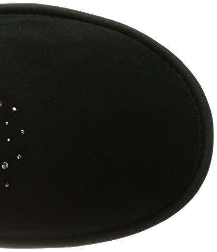 UGG Classic Bling Mini, Botas clásicas Mujer, Black, 38 EU