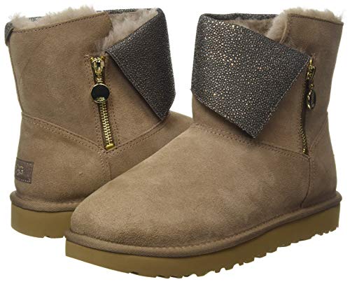 UGG Classic Caviar Mini, Botas clásicas Mujer, Caribou, 42 EU