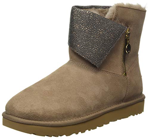 UGG Classic Caviar Mini, Botas clásicas Mujer, Caribou, 42 EU