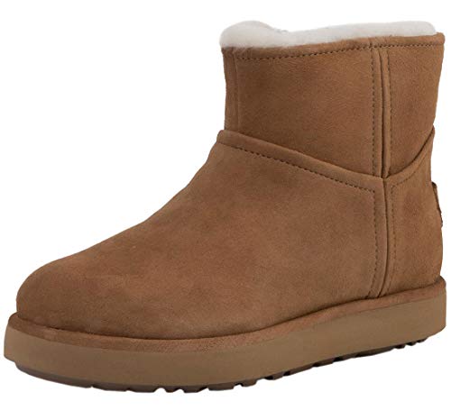 UGG - Classic Mini BLVD 1108143 Bun - Botas para Mujer Color Camel, 36 EU