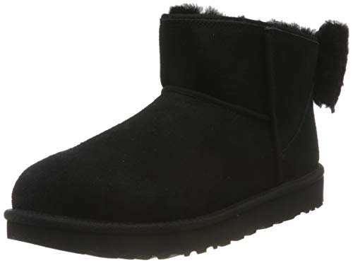 UGG Classic Mini Bow, Botas clásicas Mujer, Azul (Dusk), 37 EU