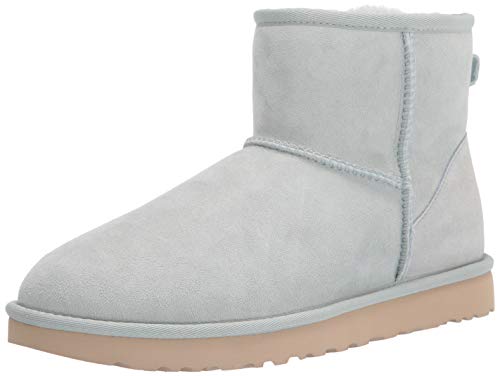 UGG Classic Mini II, Botas clásicas Mujer, Gris Cielo, 36 EU