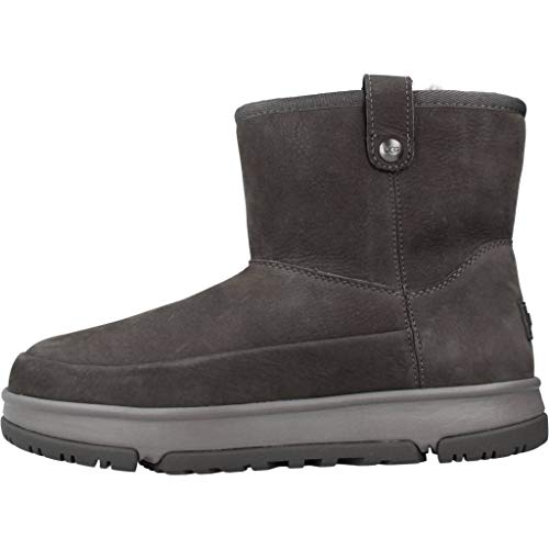 UGG Classic Weather Mini, Botas clásicas Mujer, Gris Oscuro, 36 EU