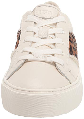 UGG Dinale Exotic, Zapatillas Mujer, Leche de Coco Leopardo, 39 EU