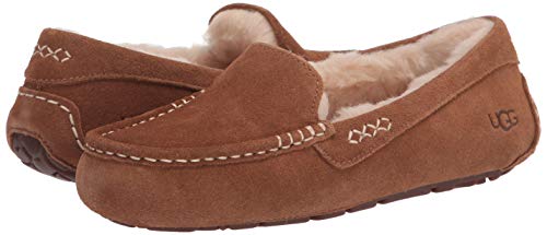 UGG Female Ansley Slipper, Chestnut, 9 (UK)