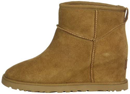 UGG Female Classic Femme Mini Classic Boot, Chestnut, 8 (UK)