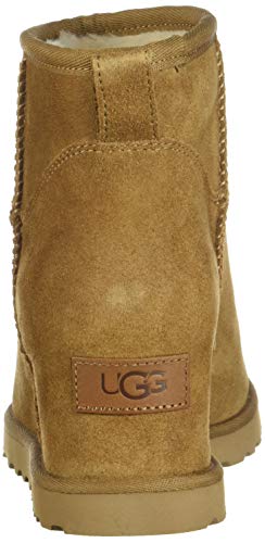 UGG Female Classic Femme Mini Classic Boot, Chestnut, 8 (UK)