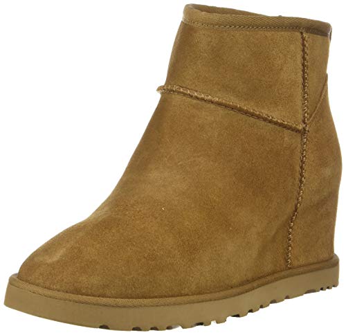 UGG Female Classic Femme Mini Classic Boot, Chestnut, 8 (UK)