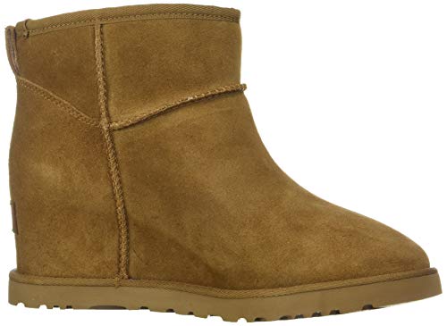 UGG Female Classic Femme Mini Classic Boot, Chestnut, 8 (UK)