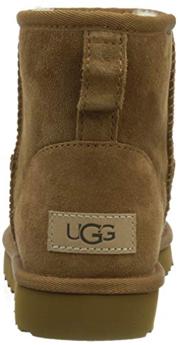 UGG Female Classic Mini II Classic Boot, Chestnut, 4 (UK)