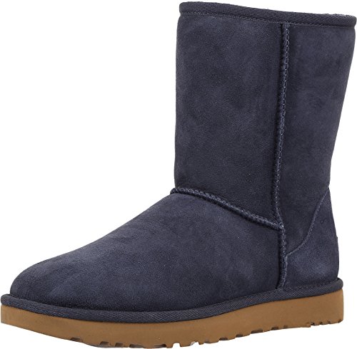 UGG Female Classic Short II Classic Boot, Navy, 3 (UK)