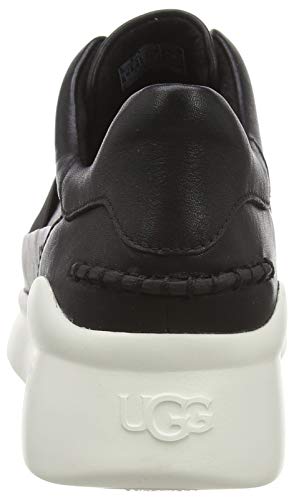 UGG Female Libu Logo Shoe, Black, 6 (UK)