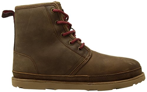UGG Harkley Waterproof, Botas Modelo Chukka para Hombre, Braun Grizzly, 50 EU