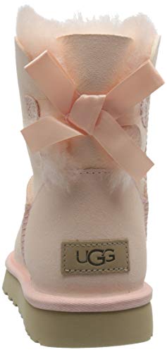 UGG Mini Bailey Bow II, Botas de Moda Mujer, Malva Rosa, 37 EU
