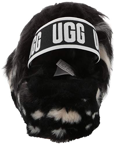 UGG Oh Yeah Spots, Pantuflas Mujer, Black, 41 EU