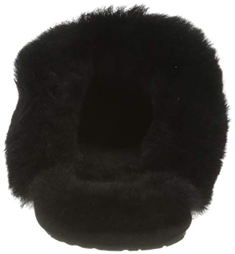 UGG Scuffette II Floral Foil, Pantuflas Mujer, Black, 41 EU