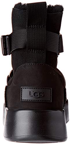 UGG W Classic Boom Buckle, Botas Mujer, Negro (Black Blk), 37 EU