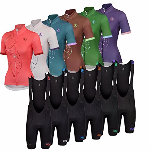 Uglyfrog Bike Wear De Manga Corto Maillot+Bib Pantalones Cortos Ciclismo Mujer Bodies Tights with Gel Pad Summer Style 01