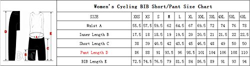 Uglyfrog Designs Mujer Bike Wear Jersey de Ciclismo Maillot Ciclismo de Manga Corta y Ciclismo Bib Shorts Cycling Kits Camisetas de Ciclismo de la Correa Ciclismo Bicicletas