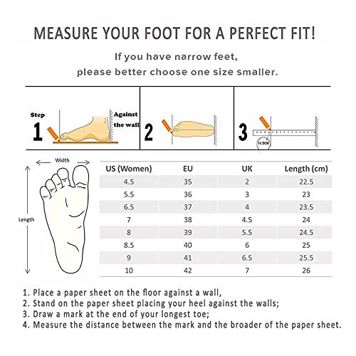 UIN Estilo Español Mocasín de Mujer Verano,Mocasín de Comodas Casual Diseñado Holgazán de Mujer Zapatos Comodos de Zapatos Mujer Lona 39