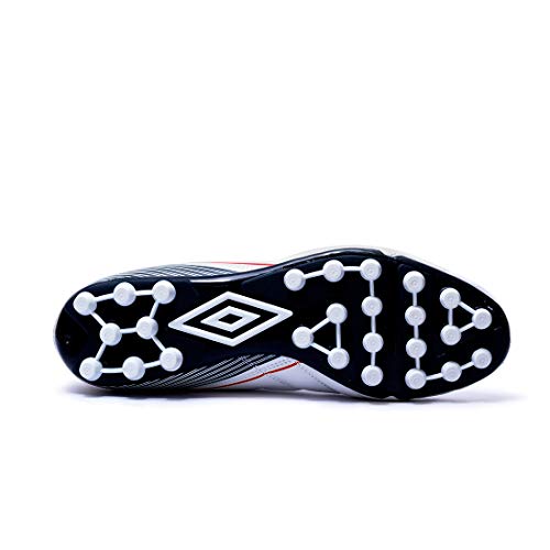 Umbro Classico VII AG, Botas de fútbol Hombre, Blanco (White/Dark Navy/Vermillion D62), 41 EU
