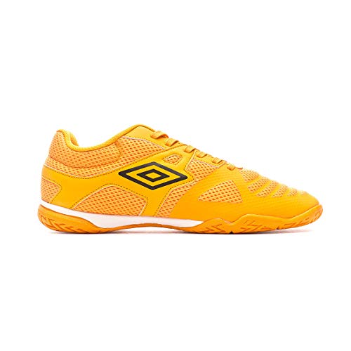Umbro Vision II Liga, Zapatilla de fútbol Sala, Zinnia-Black, Talla 8.5 US (42 EU)