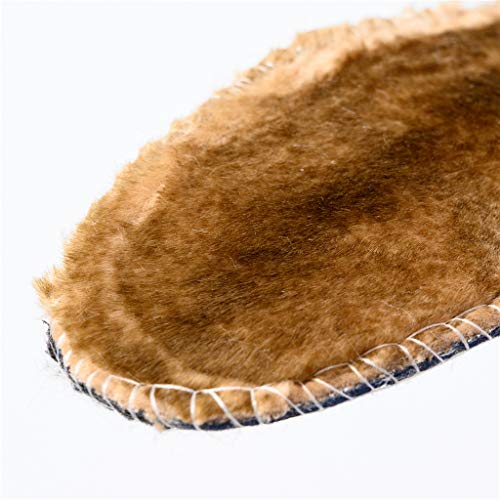 UMore Botas de Mujer 2020 Otoño Invierno Goma Encaje Forro de Piel Punta Redonda Botas de Nieve Zapatos de Trabajo Formal Calzado Antideslizante Ligero Botines Que Caminan