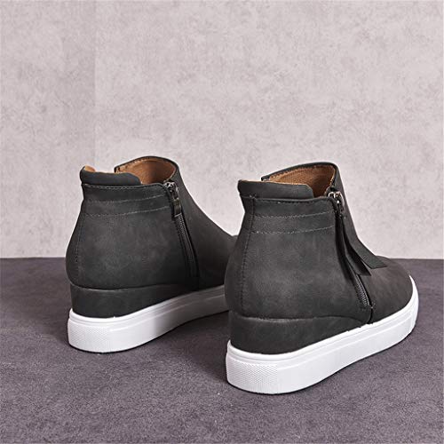 UMore Zapatillas de Deporte Informales con Plataforma de cuña de Invierno para Mujer Adulto Botas Zapatos mecedores, Calzado Deportivo, Calzado Informal cálido