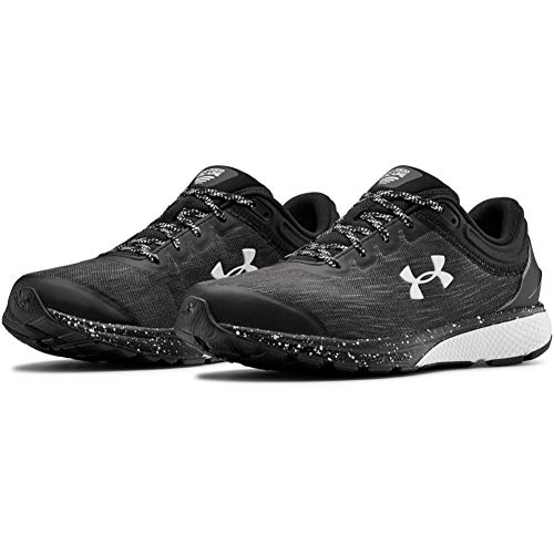 Under Armour Charged Escape 3 EVO, Calzado Deportivo Hombre, Negro/Blanco/Blanco (001), 44.5 EU