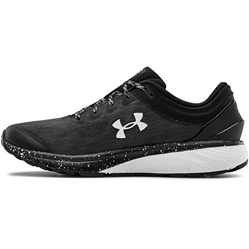 Under Armour Charged Escape 3 EVO, Calzado Deportivo Hombre, Negro/Blanco/Blanco (001), 44.5 EU