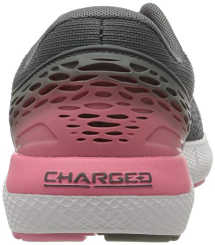 Under Armour Charged Rogue 2, Zapatillas De Running Mujer, Pitch Gris Pizarra Blanca púrpura 106, 41 EU