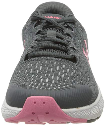 Under Armour Charged Rogue 2, Zapatillas De Running Mujer, Pitch Gris Pizarra Blanca púrpura 106, 41 EU