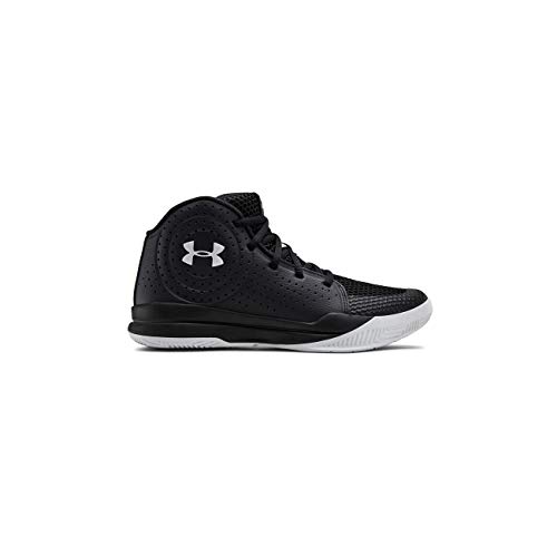 Under Armour Grade School Jet 2019, Zapatillas de Baloncesto, Negro (Black/Black/Halo Gray), 35.5 EU