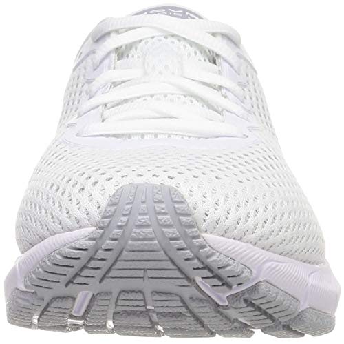Under Armour HOVR Sonic 4, Zapatillas para Correr de Carretera Mujer, Blanco Blanco Mod Gray 101, 38.5 EU