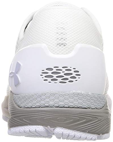 Under Armour HOVR Sonic 4, Zapatillas para Correr de Carretera Mujer, Blanco Blanco Mod Gray 101, 38.5 EU