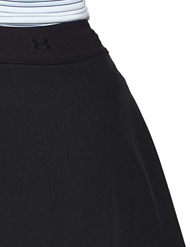 Under Armour Links Falda Faldas de Golf, Mujer, Negro Black/Black/Black 001, XS