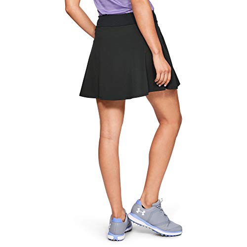 Under Armour Links Falda Faldas de Golf, Mujer, Negro Black/Black/Black 001, XS