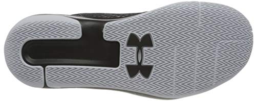 Under Armour Lockdown 5, Zapatillas de Baloncesto Unisex Adulto, Blanco Negro Blanco 100, 42 EU