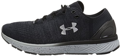 Under Armour Men's Charged Bandit 3 Digi Running Shoe, Stealth Gray (100)/Black, 7 4E US