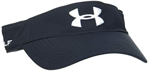 Under Armour Men's Core Golf Visor Gorras Con Visera De Corte Clásico, Gorra De Hombre Hombre Negro OSFA