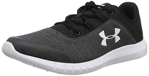 Under Armour Mojo, Zapatillas de Running Hombre, Negro (Black/White 003), 44 EU