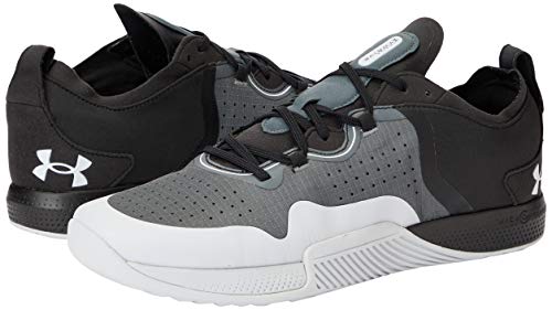 Under Armour TriBase Thrive 2, Cross Trainer Hombre, Parcela Gris Negro Halo Gris 100, 47 EU